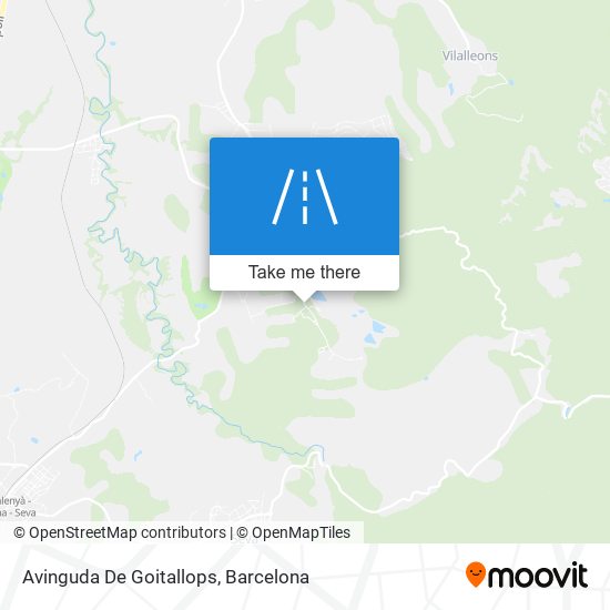 Avinguda De Goitallops map