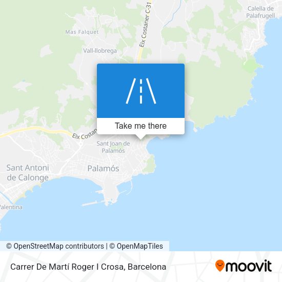 Carrer De Martí Roger I Crosa map