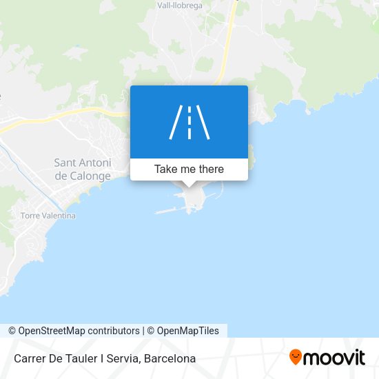 Carrer De Tauler I Servia map
