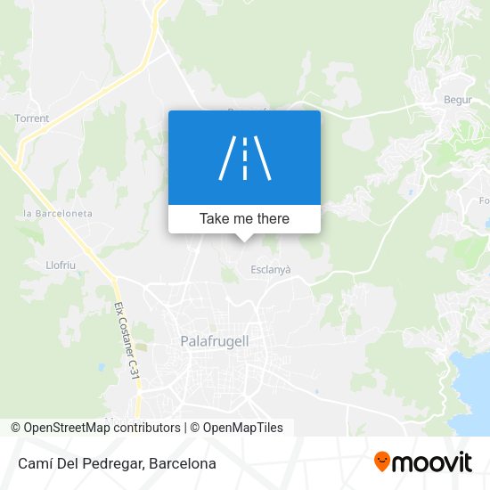 Camí Del Pedregar map
