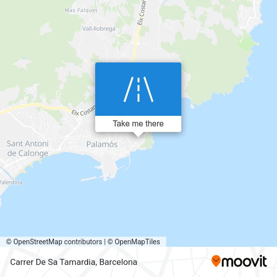 Carrer De Sa Tamardia map