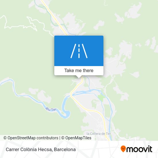 Carrer Colònia Hecsa map