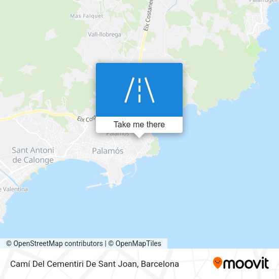 Camí Del Cementiri De Sant Joan map