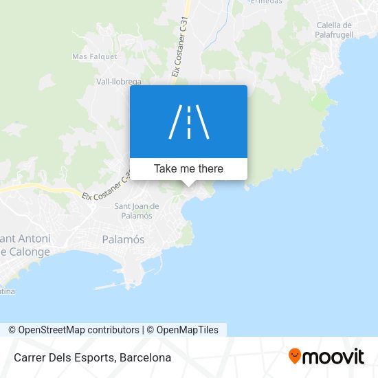 Carrer Dels Esports map