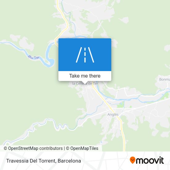 Travessia Del Torrent map