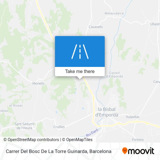 Carrer Del Bosc De La Torre Guinarda map
