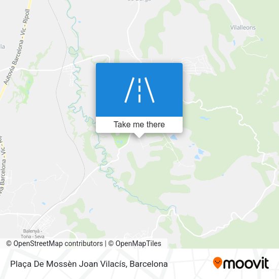 Plaça De Mossèn Joan Vilacís map