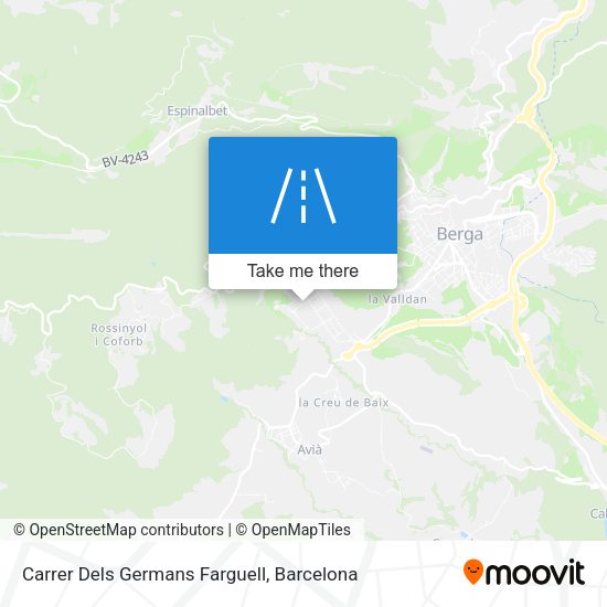 Carrer Dels Germans Farguell map