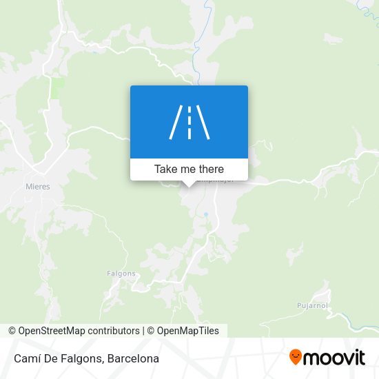 Camí De Falgons map