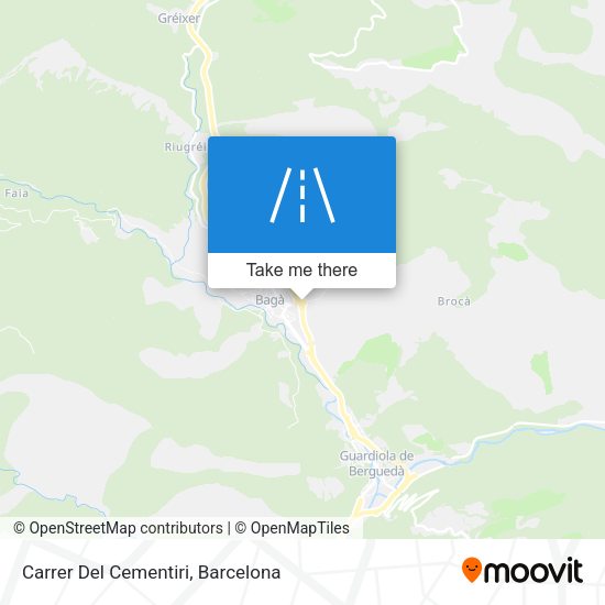 Carrer Del Cementiri map