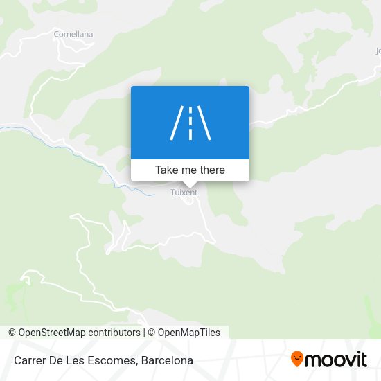 Carrer De Les Escomes map