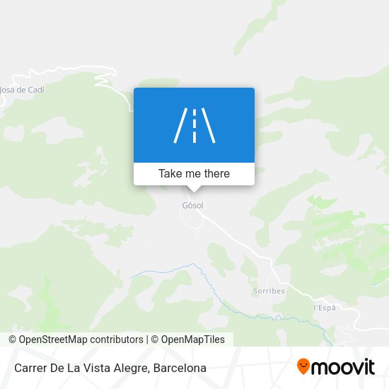 Carrer De La Vista Alegre map