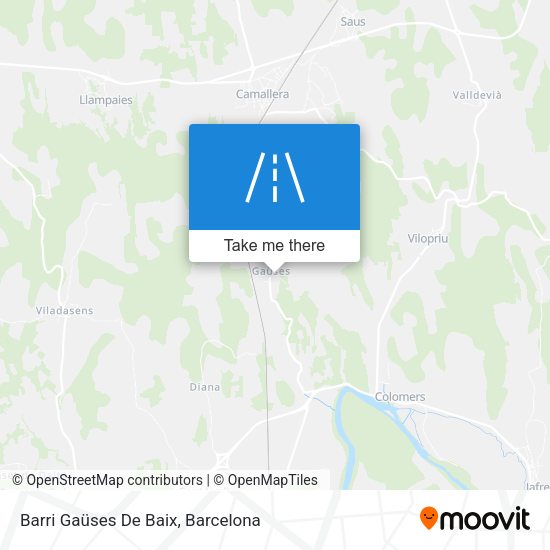 Barri Gaüses De Baix map