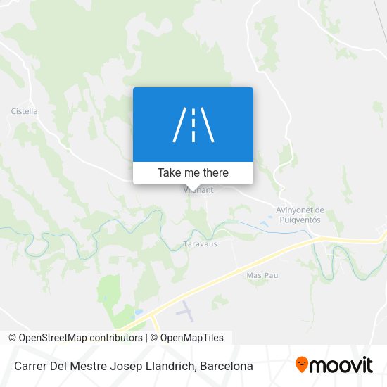 Carrer Del Mestre Josep Llandrich map