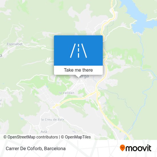 Carrer De Coforb map