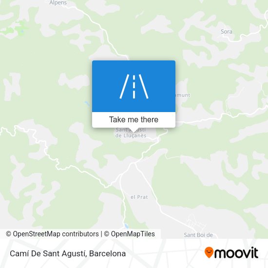 Camí De Sant Agustí map