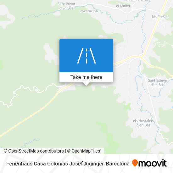 Ferienhaus Casa Colonias Josef Aiginger map