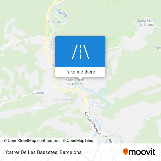 Carrer De Les Bassetes map