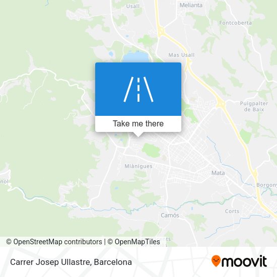 Carrer Josep Ullastre map