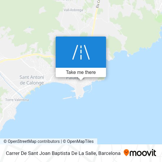 Carrer De Sant Joan Baptista De La Salle map