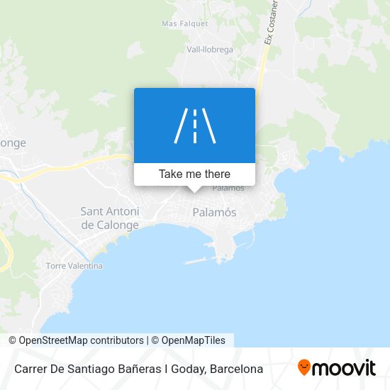 Carrer De Santiago Bañeras I Goday map