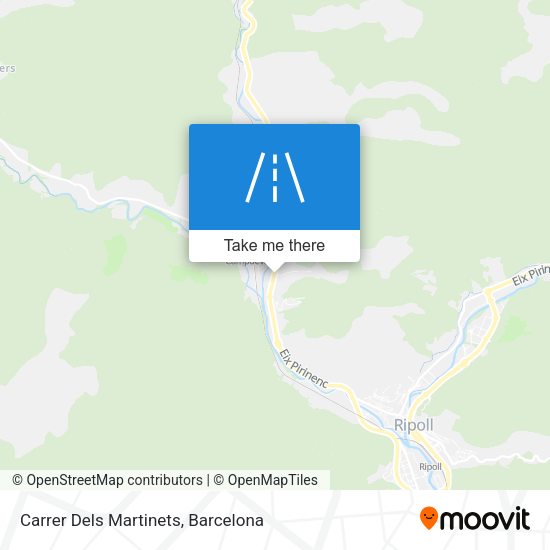 Carrer Dels Martinets map