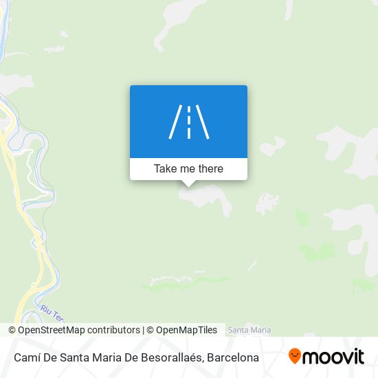 Camí De Santa Maria De Besorallaés map