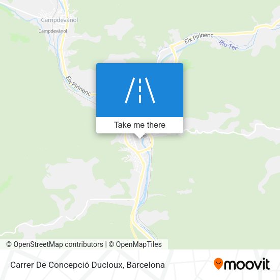 Carrer De Concepció Ducloux map
