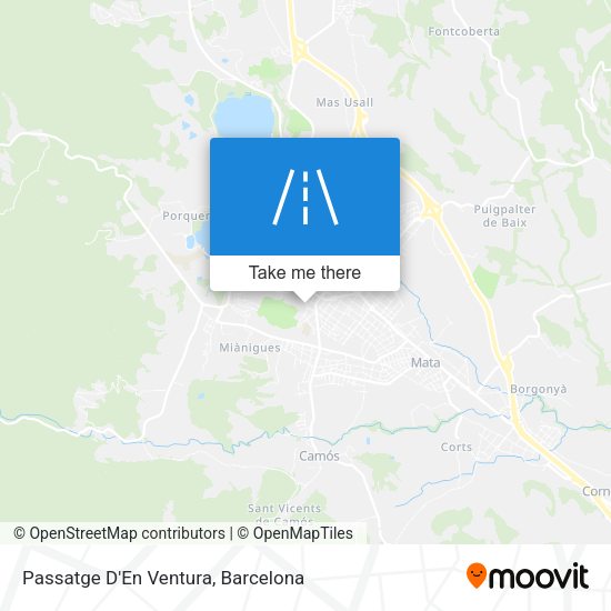 Passatge D'En Ventura map