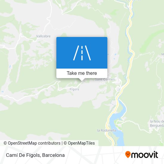 Camí De Fígols map