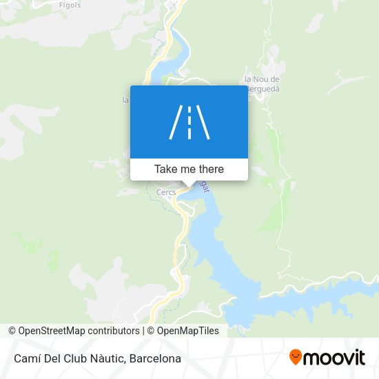 Camí Del Club Nàutic map