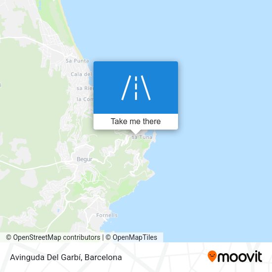 Avinguda Del Garbí map