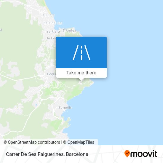 Carrer De Ses Falguerines map