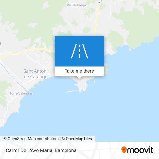 Carrer De L'Ave Maria map
