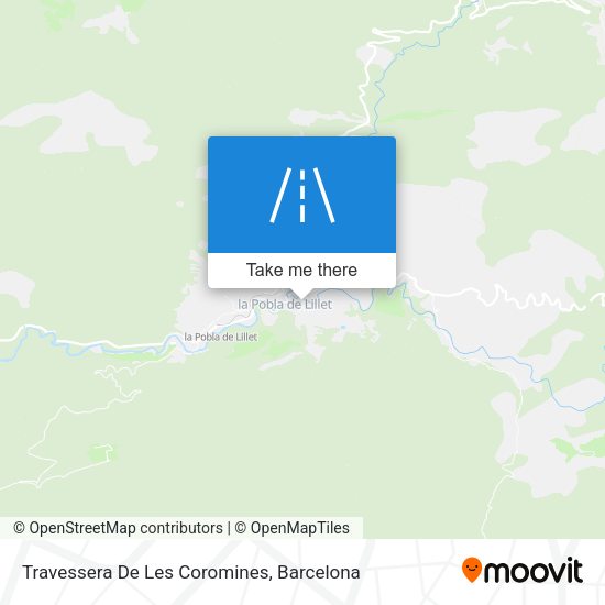 Travessera De Les Coromines map