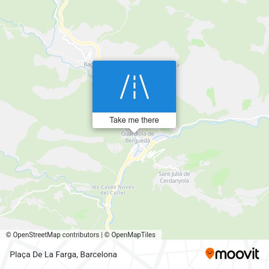 Plaça De La Farga map