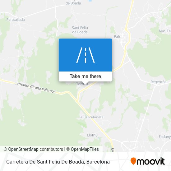 Carretera De Sant Feliu De Boada map