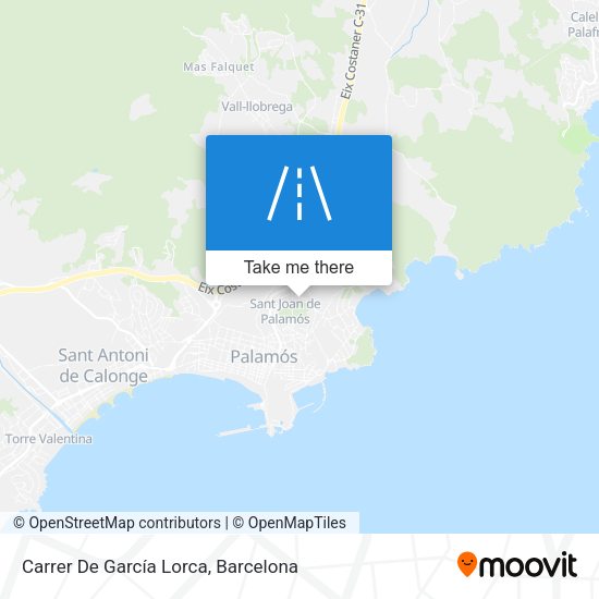 Carrer De García Lorca map