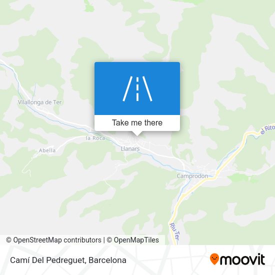 Camí Del Pedreguet map