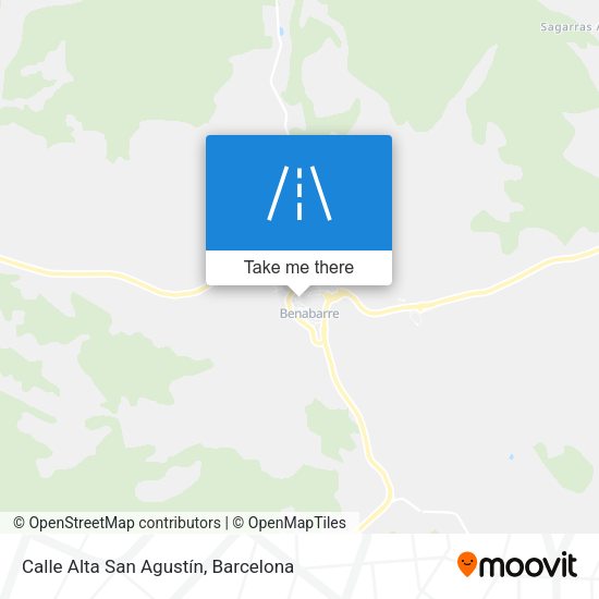 Calle Alta San Agustín map