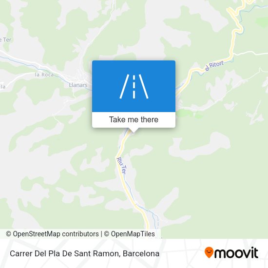 Carrer Del Pla De Sant Ramon map