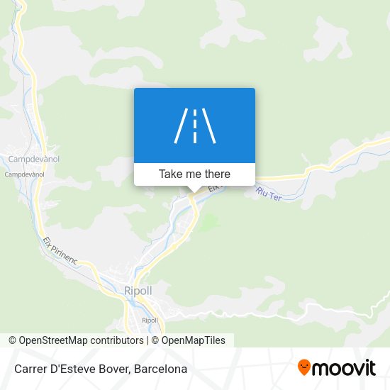 Carrer D'Esteve Bover map