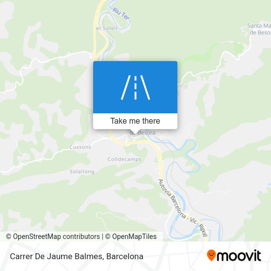 Carrer De Jaume Balmes map
