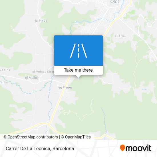 Carrer De La Tècnica map
