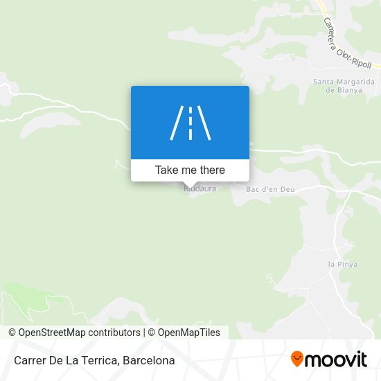 Carrer De La Terrica map
