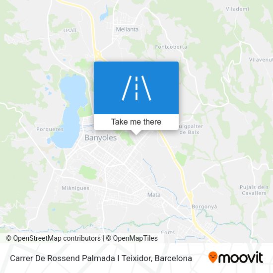 Carrer De Rossend Palmada I Teixidor map