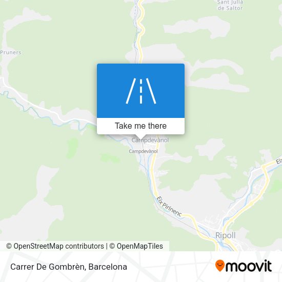 Carrer De Gombrèn map