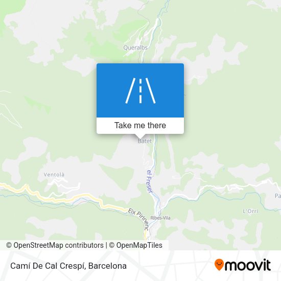 Camí De Cal Crespí map