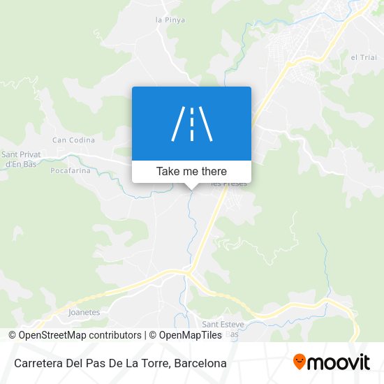 Carretera Del Pas De La Torre map