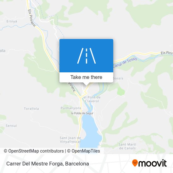Carrer Del Mestre Forga map